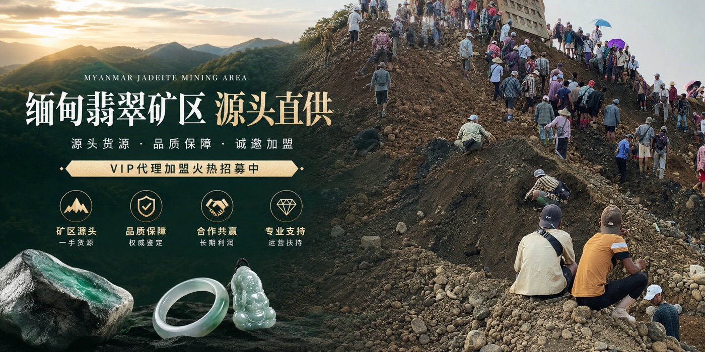 緬甸翡翠礦區 · 源頭直供
